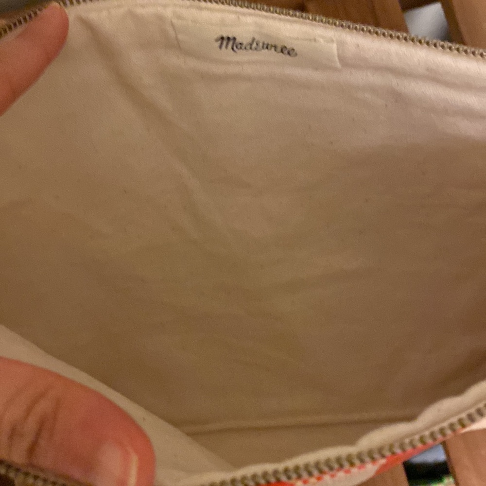 ❌Madewell Gingham Clutch Cosmetic Bag - Picture 4 of 6